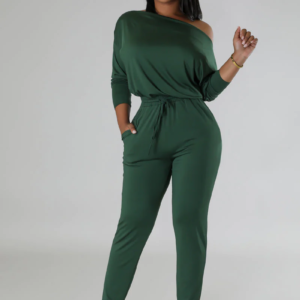 Hunter Green Jumpsuit